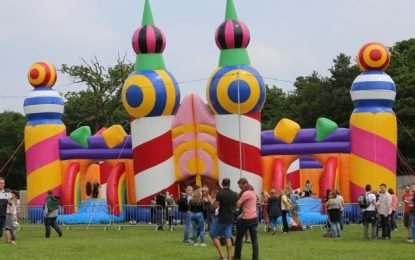 Large-Bouncy-Castle-In-Field Large Bouncy Castle In Field